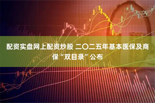配资实盘网上配资炒股 二〇二五年基本医保及商保“双目录”公布